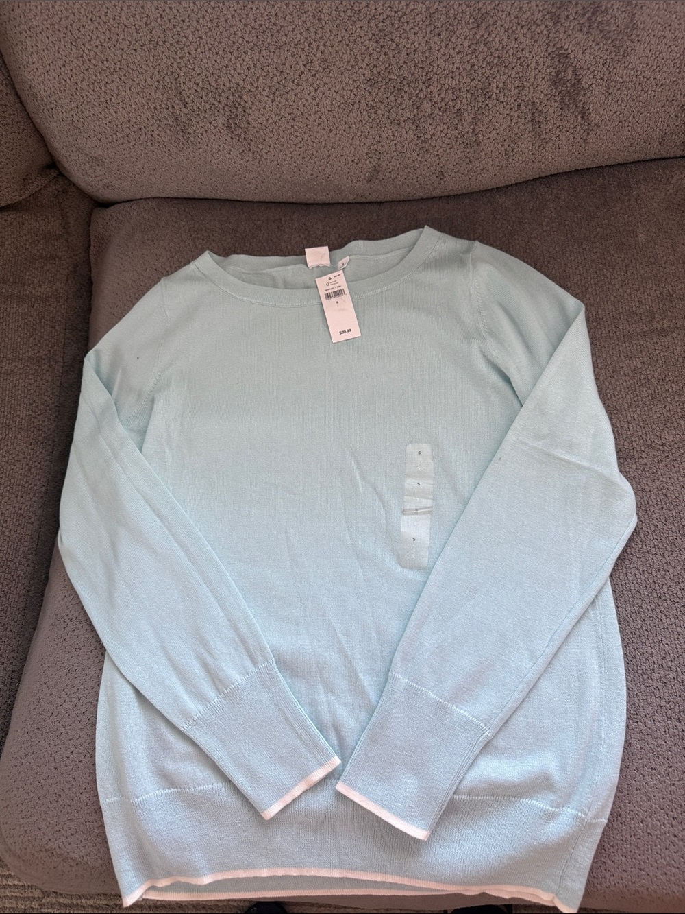 GAP Light Blue Crewneck Sweater